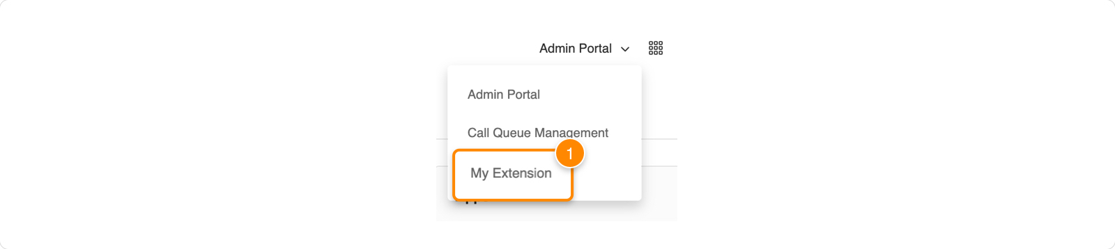 RingCentral Admin Portal Settings