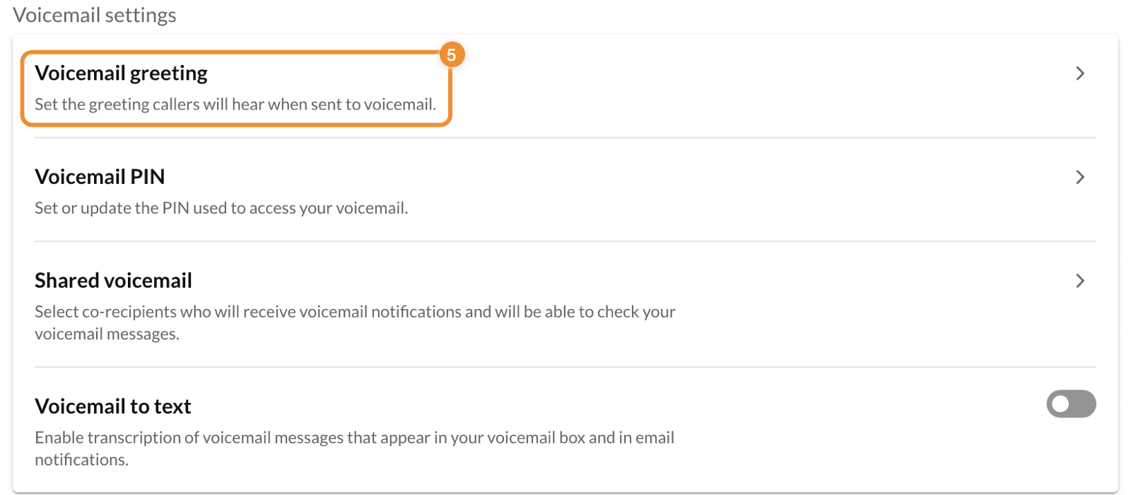 Picture of Setting up your RingCentral Voicemail Greeting - BTX | Business ...