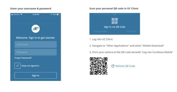 ios sign in