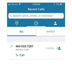 recent calls