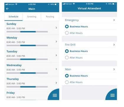 virtual auto attendant